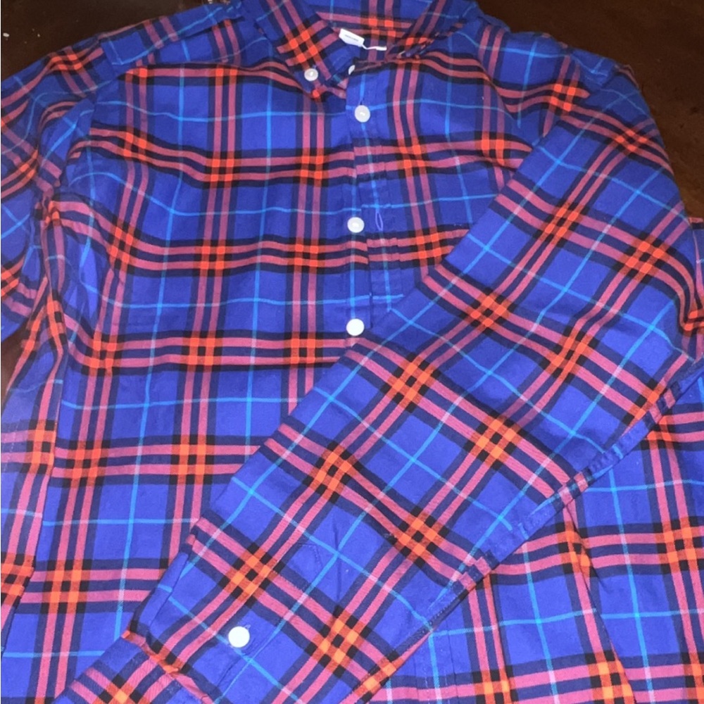 Burberry long sleeve dress shirt